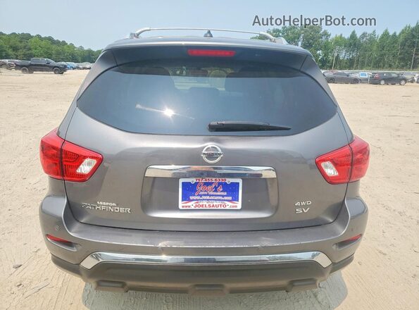 5N1DR2MM4HC636619 2017 NISSAN PATHFINDER Gray Widok z tyłu
