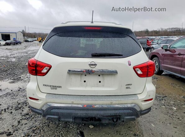 5N1DR2MM4HC637169 2017 NISSAN PATHFINDER White Հետևի տեսք