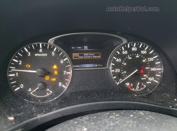 5N1DR2MM4HC637169 2017 NISSAN PATHFINDER White Սարքավորումների վահանակի տեսք