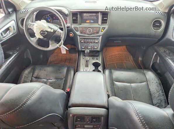 5N1DR2MM4HC638743 2017 NISSAN PATHFINDER White Widok deski rozdzielczej