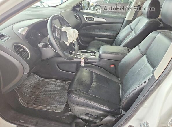 5N1DR2MM4HC638743 2017 NISSAN PATHFINDER White Widok wnętrza z przodu