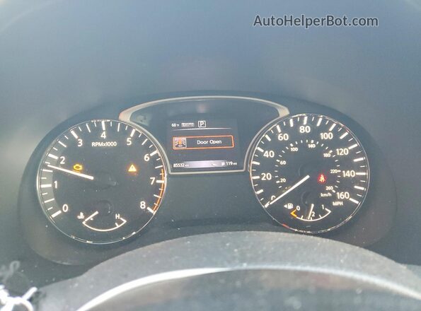 5N1DR2MM4HC645112 2017 NISSAN PATHFINDER Gray Instrument cluster view