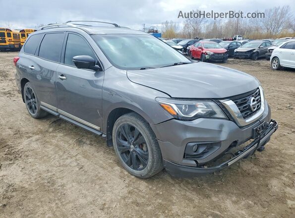 5N1DR2MM4HC671631 2017 NISSAN PATHFINDER Gray Передня права чверть