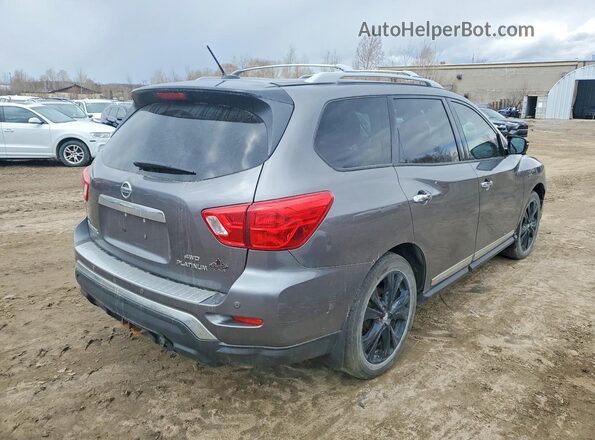 5N1DR2MM4HC671631 2017 NISSAN PATHFINDER Gray Задня права чверть