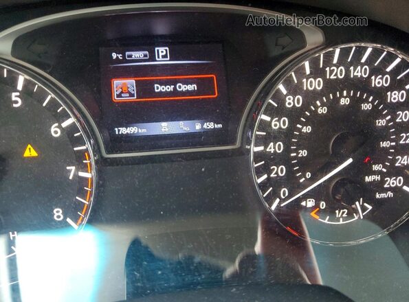 5N1DR2MM4HC671631 2017 NISSAN PATHFINDER Gray Вид щитка приладів
