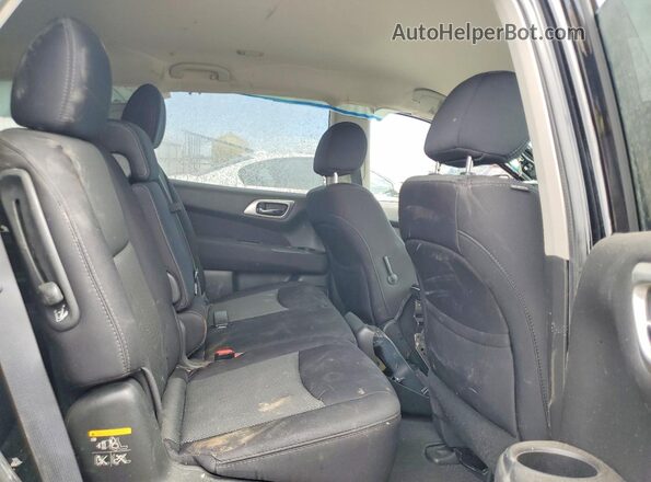 5N1DR2MM4HC912684 2017 NISSAN PATHFINDER Black Widok wnętrza z tyłu