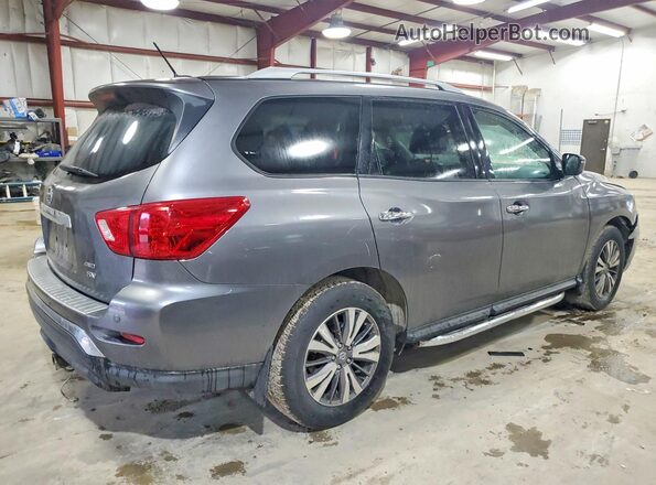 5N1DR2MM4JC646573 2018 NISSAN PATHFINDER Gray Trasero derecho