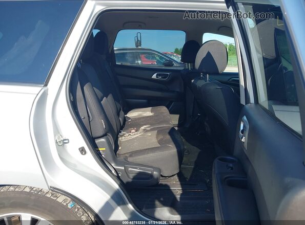 5N1DR2MM4JC653443 2018 NISSAN PATHFINDER Silver VIN կոդի պիտակի տեսք