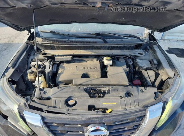 5N1DR2MM4KC579362 2019 NISSAN PATHFINDER Black Vista del compartimento del motor