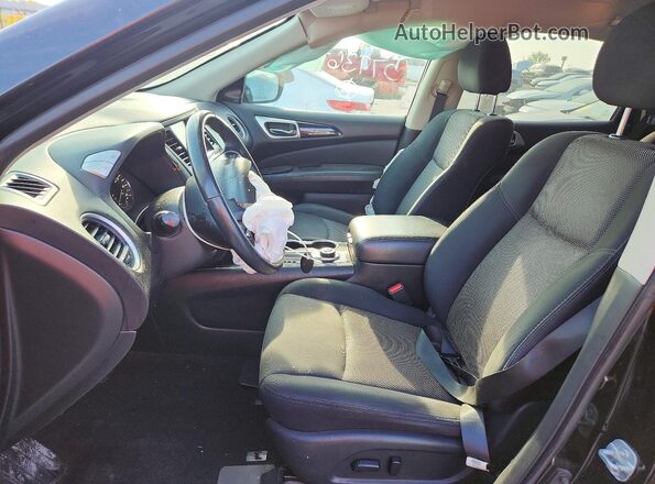 5N1DR2MM4KC579362 2019 NISSAN PATHFINDER Black Vista interior delantera