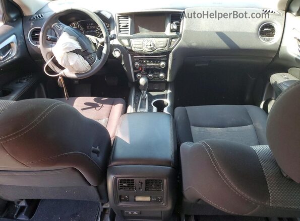 5N1DR2MM4KC601327 2019 NISSAN PATHFINDER Blue Vista del salpicadero