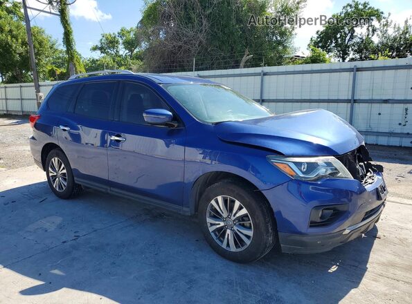 5N1DR2MM4KC601327 2019 NISSAN PATHFINDER Blue Delantero derecho