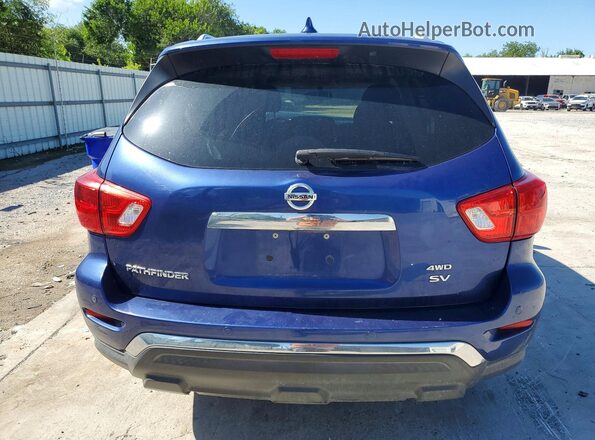 5N1DR2MM4KC601327 2019 NISSAN PATHFINDER Blue Vista trasera