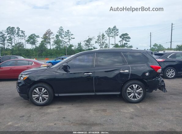 5N1DR2MM4KC618998 2019 NISSAN PATHFINDER Black Widok wnętrza 360 stopni