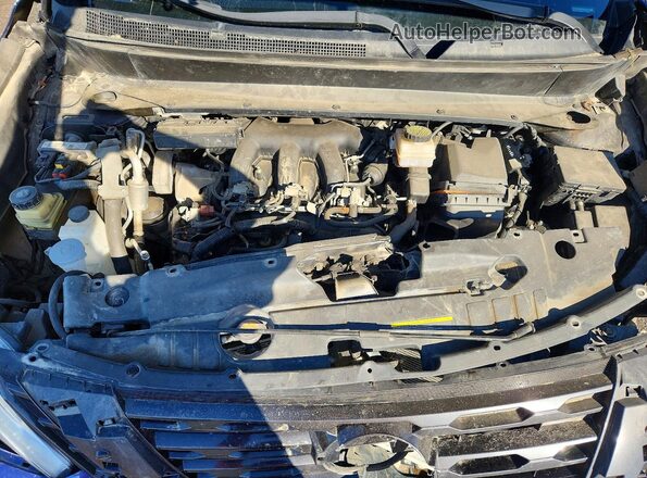 5N1DR2MM4KC625840 2019 NISSAN PATHFINDER Blue Вид задньої частини салону