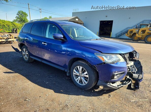 5N1DR2MM4KC625840 2019 NISSAN PATHFINDER Blue Передня права чверть