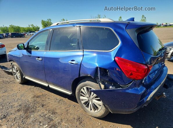 5N1DR2MM4KC625840 2019 NISSAN PATHFINDER Blue Задня ліва чверть
