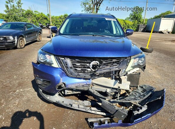 5N1DR2MM4KC625840 2019 NISSAN PATHFINDER Blue Вид спереду