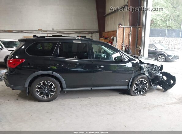 5N1DR2MM4KC636384 2019 NISSAN PATHFINDER Black Widok wnętrza z tyłu