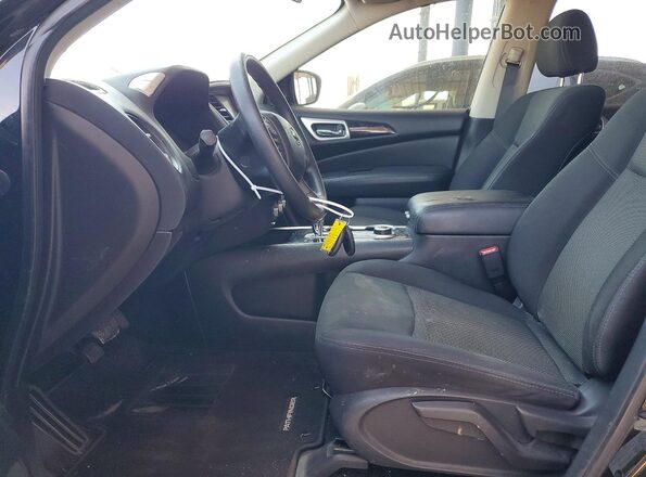 5N1DR2MM4KC645649 2019 NISSAN PATHFINDER Black Սալոնի դիմացի տեսք