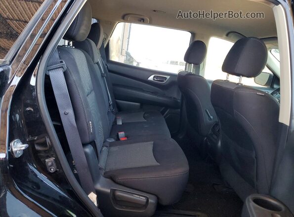 5N1DR2MM4KC645649 2019 NISSAN PATHFINDER Black Սալոնի հետևի տեսք