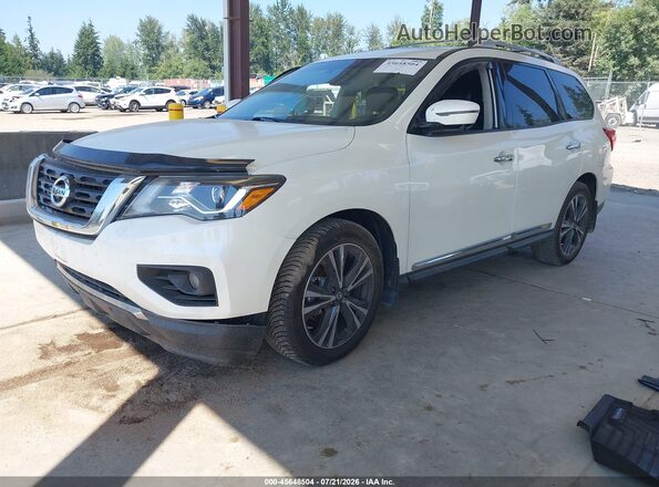 5N1DR2MM5HC647130 2017 NISSAN PATHFINDER White Передня ліва чверть