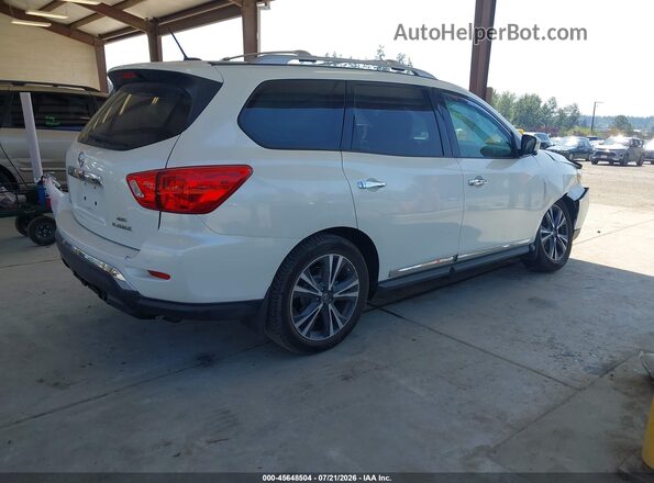 5N1DR2MM5HC647130 2017 NISSAN PATHFINDER White Задня права чверть