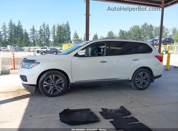 5N1DR2MM5HC647130 2017 NISSAN PATHFINDER White Панорамний вид салону 360°