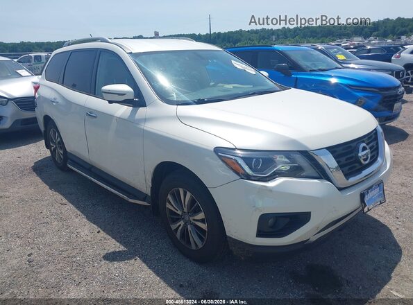 5N1DR2MM5HC683206 2017 NISSAN PATHFINDER White წინა ხედი