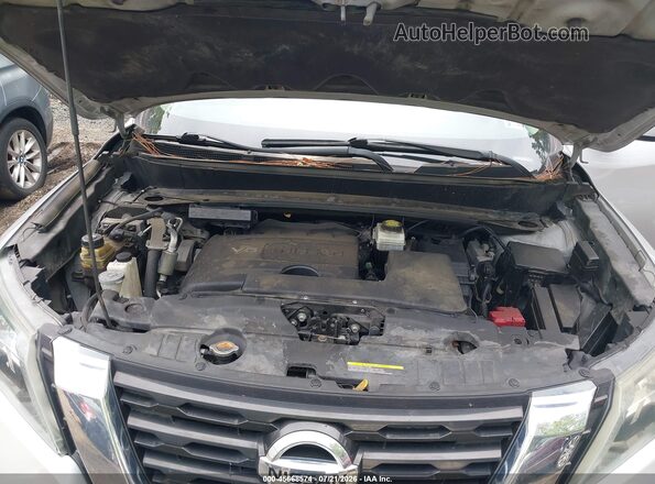 5N1DR2MM5HC905906 2017 NISSAN PATHFINDER Silver Widok z tyłu