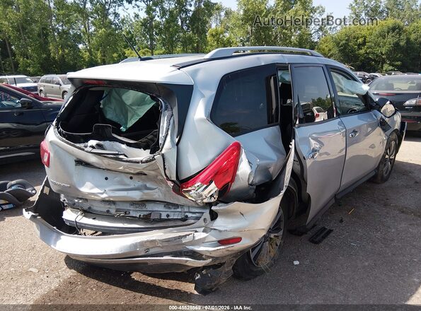 5N1DR2MM5HC906666 2017 NISSAN PATHFINDER Silver Tył prawy