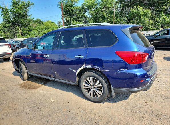 5N1DR2MM5HC907851 2017 NISSAN PATHFINDER Blue Rear left