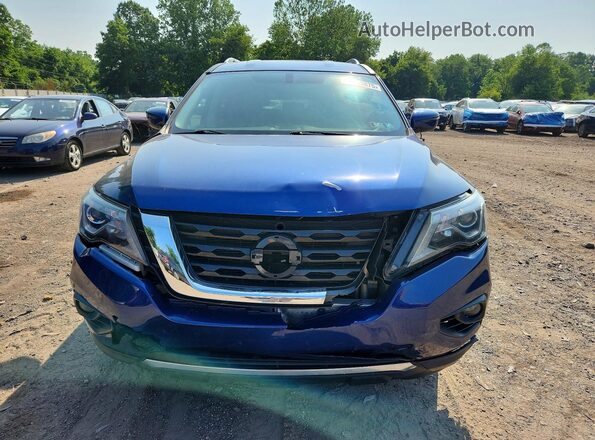 5N1DR2MM5HC907851 2017 NISSAN PATHFINDER Blue Front view