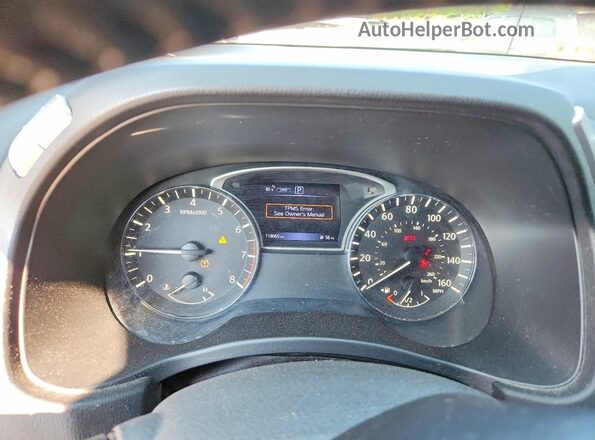 5N1DR2MM5HC907851 2017 NISSAN PATHFINDER Blue Instrument cluster view