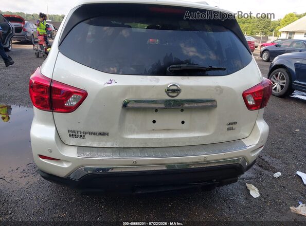 5N1DR2MM5JC619298 2018 NISSAN PATHFINDER White Դիմացի տեսք