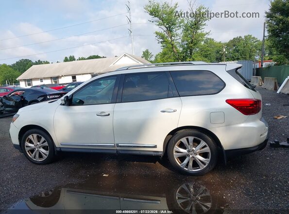 5N1DR2MM5JC619298 2018 NISSAN PATHFINDER White Սալոնի 360 աստիճան տեսք