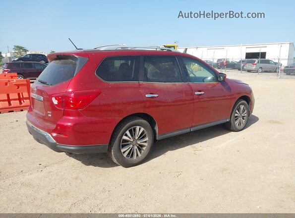 5N1DR2MM5JC668498 2018 NISSAN PATHFINDER Red Tył prawy