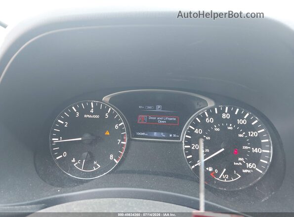5N1DR2MM5KC589317 2019 NISSAN PATHFINDER Gray Հետևի նստատեղերի տեսք