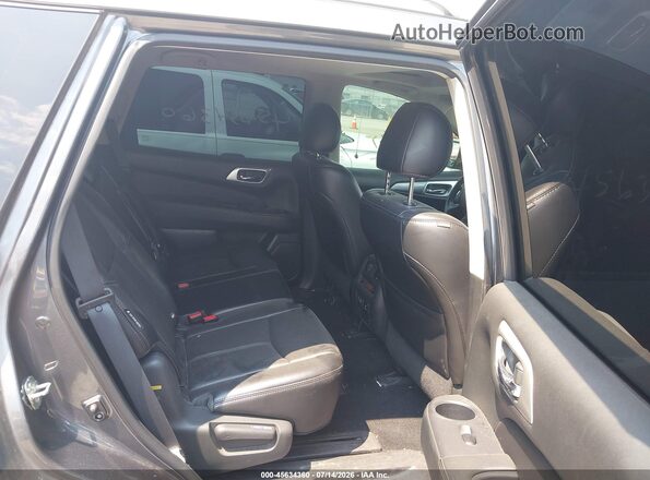 5N1DR2MM5KC589317 2019 NISSAN PATHFINDER Gray VIN կոդի պիտակի տեսք