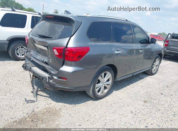 5N1DR2MM5KC589317 2019 NISSAN PATHFINDER Gray Հետևի աջ
