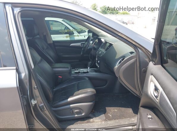 5N1DR2MM5KC589317 2019 NISSAN PATHFINDER Gray Սալոնի դիմացի տեսք
