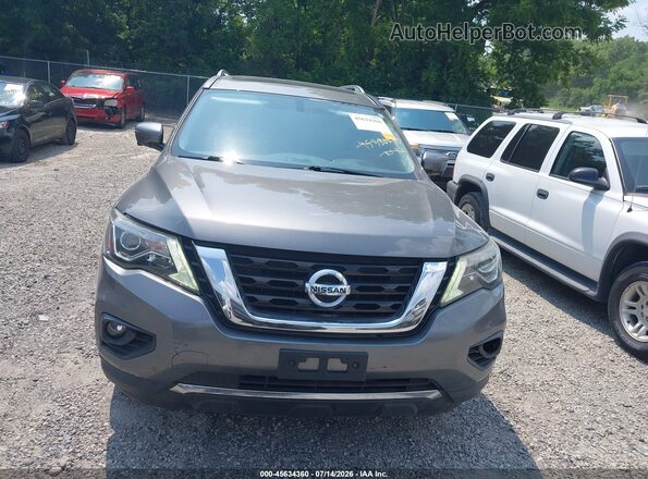 5N1DR2MM5KC589317 2019 NISSAN PATHFINDER Gray Սալոնի հետևի տեսք
