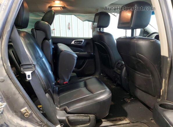 5N1DR2MM6HC614444 2017 NISSAN PATHFINDER Silver Вид задніх сидінь