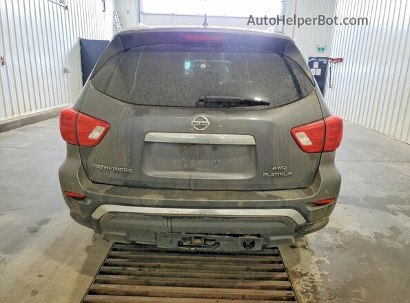 5N1DR2MM6HC614444 2017 NISSAN PATHFINDER Silver Вид ззаду