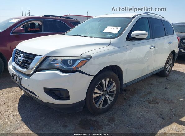 5N1DR2MM6HC622544 2017 NISSAN PATHFINDER White Przód lewy