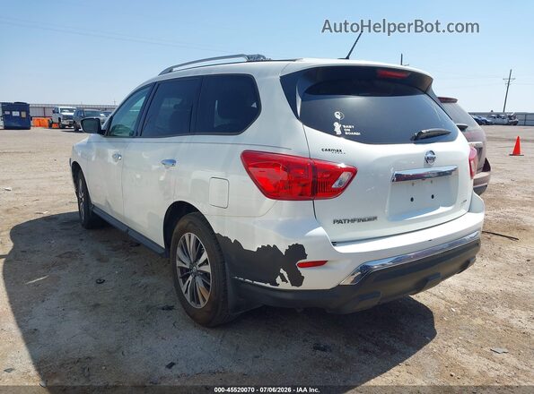 5N1DR2MM6HC622544 2017 NISSAN PATHFINDER White Tył lewy