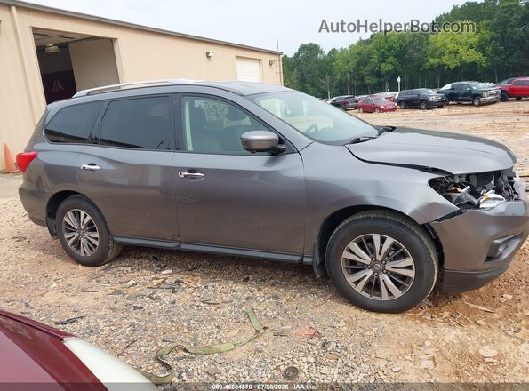 5N1DR2MM6HC634032 2017 NISSAN PATHFINDER Gray უკანა სალონის ხედი