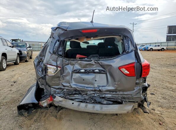 5N1DR2MM6HC639375 2017 NISSAN PATHFINDER Серый Вид сзади