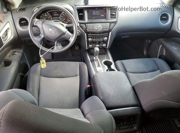 5N1DR2MM6HC639375 2017 NISSAN PATHFINDER Серый Вид панели приборов