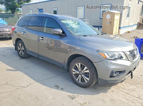5N1DR2MM6HC659707 2017 NISSAN PATHFINDER Серый Передняя правая четверть